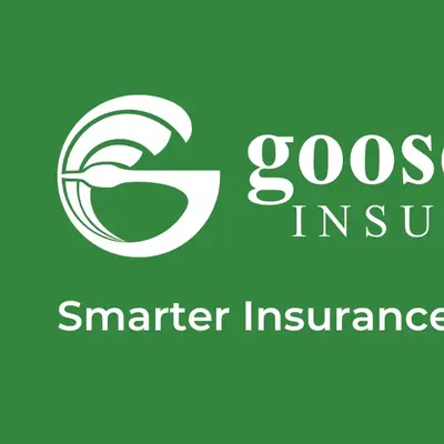 The Goosehead logo on a green background