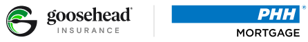 Goosehead Insurance and PHH Mortgage Co-branded logos 