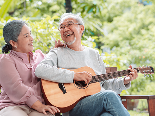 Couple Singing